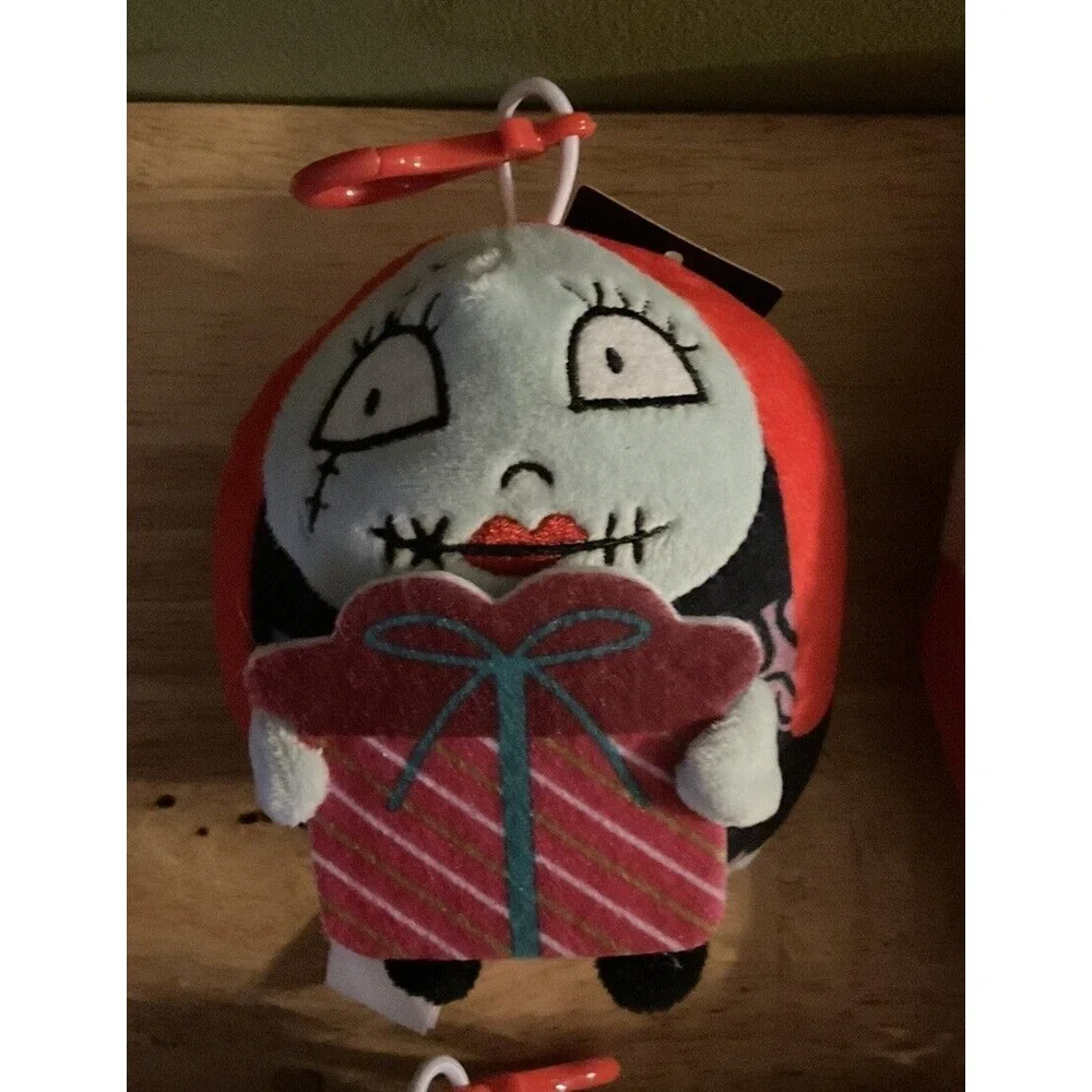 Disney Tim Burton's NBC Holiday Plush‎ Clips, Set Of 4, Jack, Sally, Zero